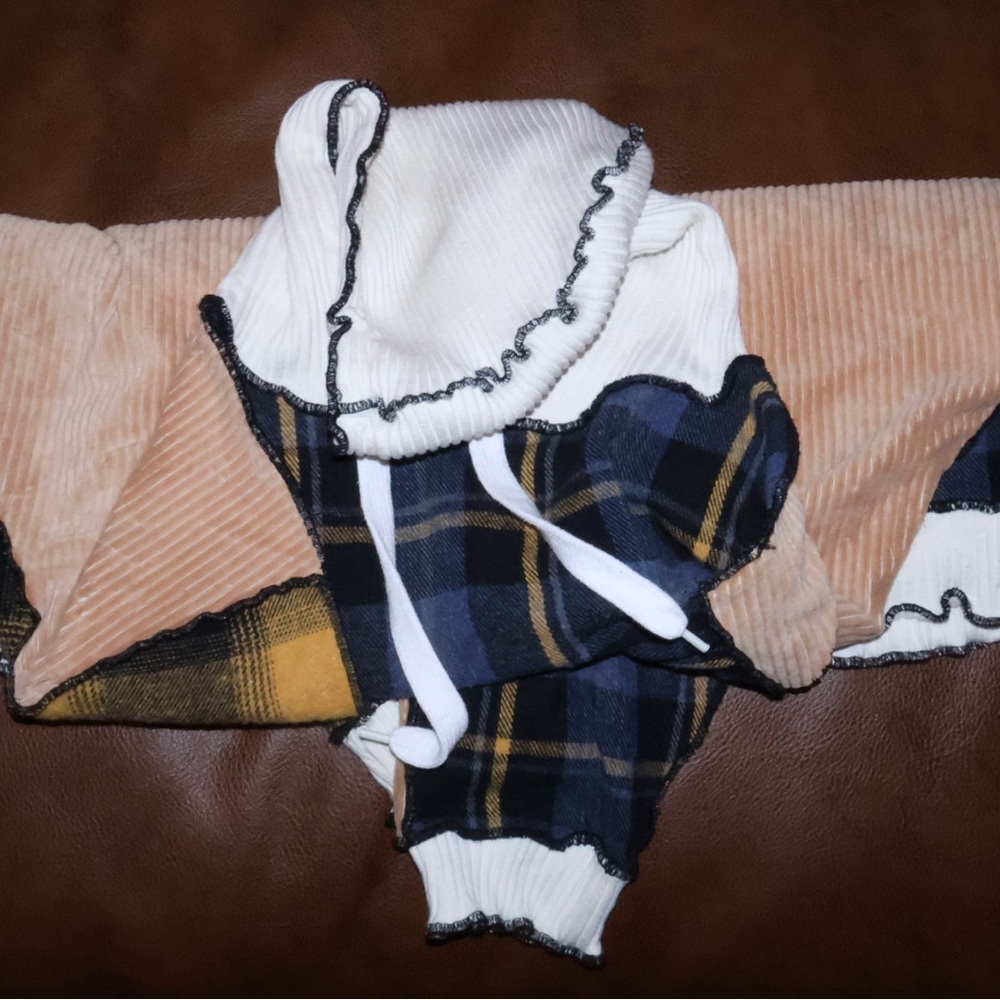 Jaded London Patchwork Hoodie